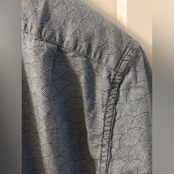 J. CREW MERCANTILE MEN’S COTTON CHAMBRAY SHORT SLEEVE SHIRT - Picture 8 of 13